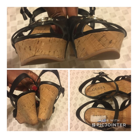 Authentic Guess Women's Wedge 👠. - Picture 7 of 8